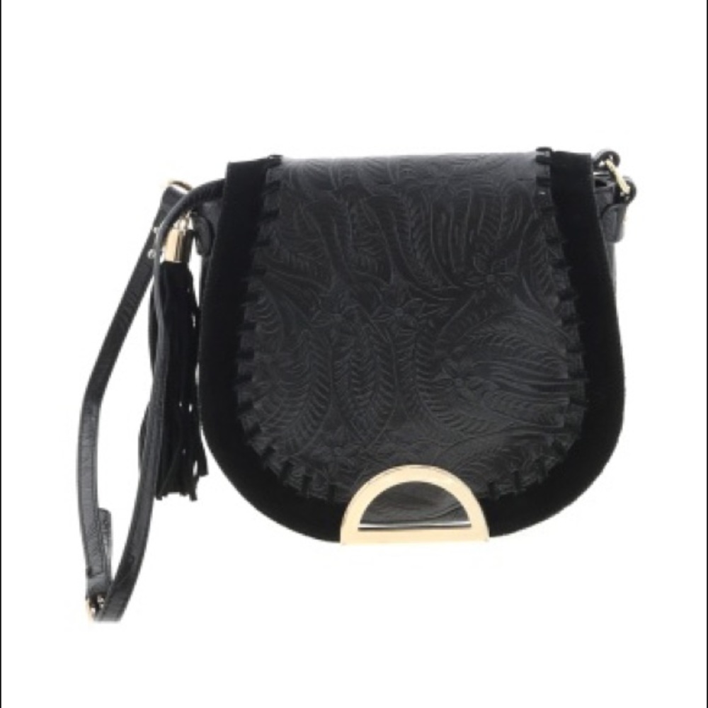 INC | Tooled Leather Bag